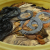 Waste containing oil